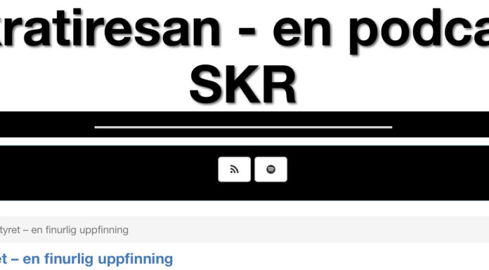 Det lokala självstyrets historia Lokalt folkstyre, Demokratiresan,Folkstyre,Gunnar Wetterberg,SKR,