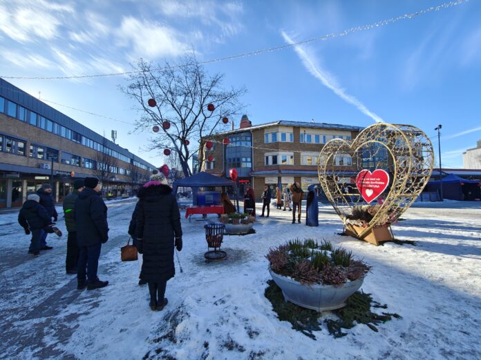 Vallentunabor samlades för att namnge sitt parti.